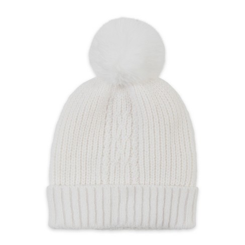 Hadley Wren Kenzie Knit Beanie - White - image 1 of 4