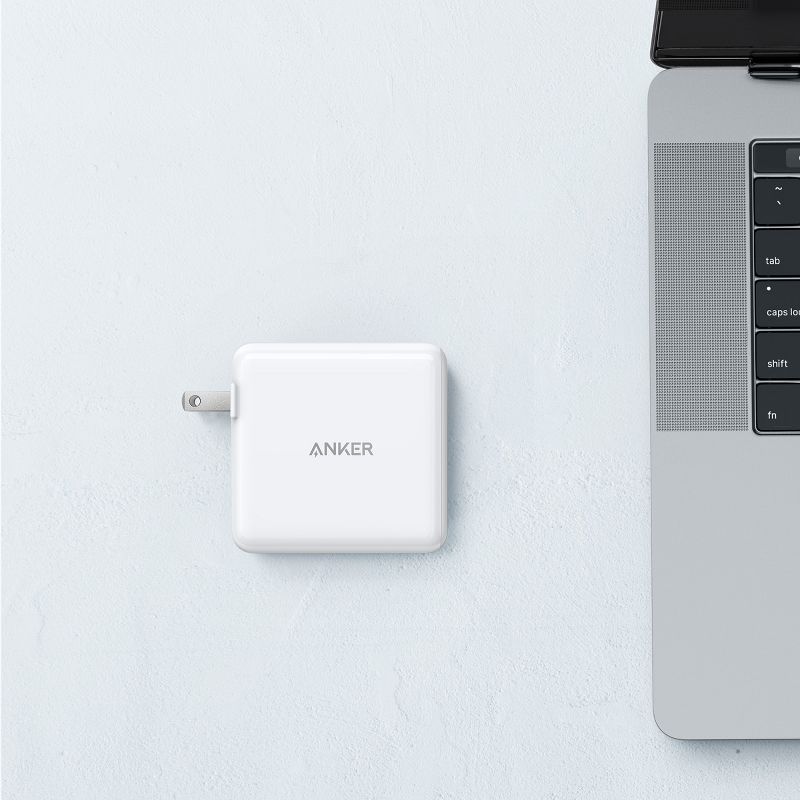 Anker PowerPort+ Atom III 45W USB-C / 15W USB-A Dual Port Wall Charger - White and Gray, 4 of 7