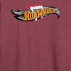 Women's - Hot Wheels - Halloween Lightweight French Terry Wide Neck Long Sleeve Shirt - 2 of 4