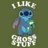 Men's Lilo & Stitch I Like Gross Stuff Stitch Distressed T-Shirt - 2 of 4