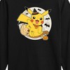 Boys' - Pokémon - Pikachu Moon Witch Long Sleeve Graphic T-Shirt - 2 of 4