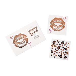 Jollity & Co. - Femme Temporary Tattoos - Pack of 2 Tattoos - 1 of 2