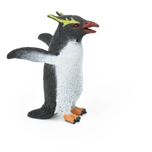 Collectible Wildlife Gifts | Penguin, Rockhopper, Very Nice Rubber Toy Model Bird   2"    F1112 B214 - 1 of 4