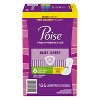 Poise Daily Incontinence & Postpartum Panty Liners - Very Light Absorbency - 2 of 4