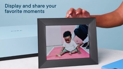 9" Graphite Wi-Fi Digital Photo Frame with HD Display