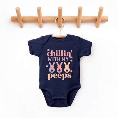 The Juniper Shop Chilling With My Peeps Baby Bodysuit
