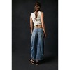 Womens Baggy Jeans for All Season Wide Leg Barrel Jeans Vintage Mid Rise Horseshoe Jeans Casual Loose Fit Jeans Summer Pants - 2 of 4