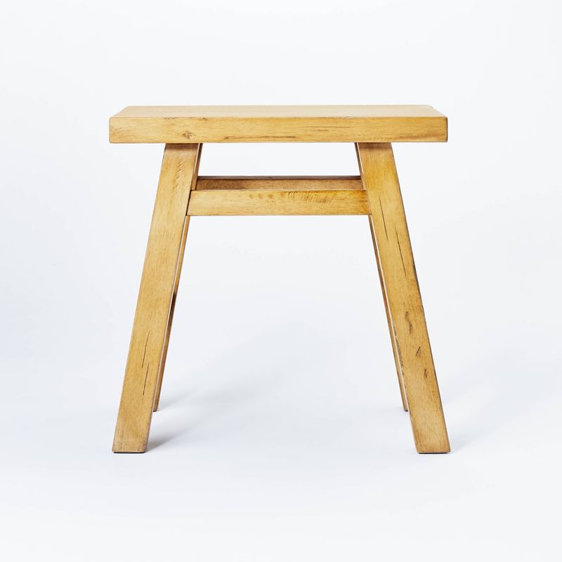 Thatcher Wood Stool Natural - Threshold&#8482; designed with Studio McGee, 4 of 14