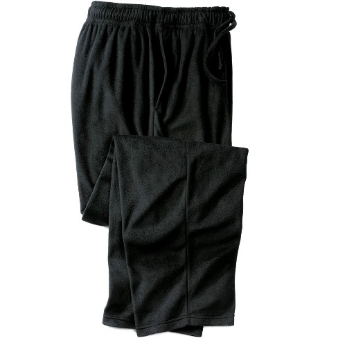 Kingsize Men's Big & Tall Microfleece Pajama Pants - Tall - 4xl
