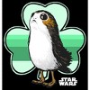 Boy's Star Wars St. Patrick's Day Porg and a Shamrock Pull Over Hoodie - 2 of 4