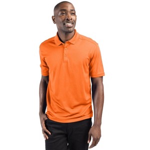 Clique Spin Eco Performance Pique Mens Polo - Orange - XXL - 1 of 2