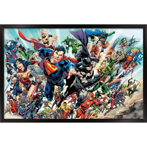 Wall Art Print DC Comics - The Villans, Gifts & Merchandise