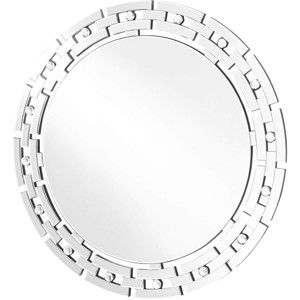 Elegant Lighting Sparkle 36 in. Contemporary Round Mirror in Clear - 1 of 4