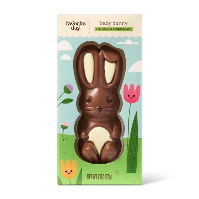 Spring Easter Milk Chocolate Hollow Bunny - 2oz - Favorite Day™