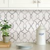 NuWallpaper Clearly Cool Peel and Stick Wallpaper Silver: Self-Adhesive Vinyl, Smooth Finish, 28.2 Sq Ft Coverage, 20.5" Width - 3 of 4