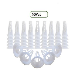 50 Pack Hydroponic Seed Pod Basket,Replacement Grow Baskets,Hydroponics Growing System Kit, Plant Growing Containers Compatible For gardens Planter - 1 of 4