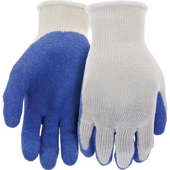 Do it Best  Men's Large Grip Latex Coated Glove, Blue DB32201-L