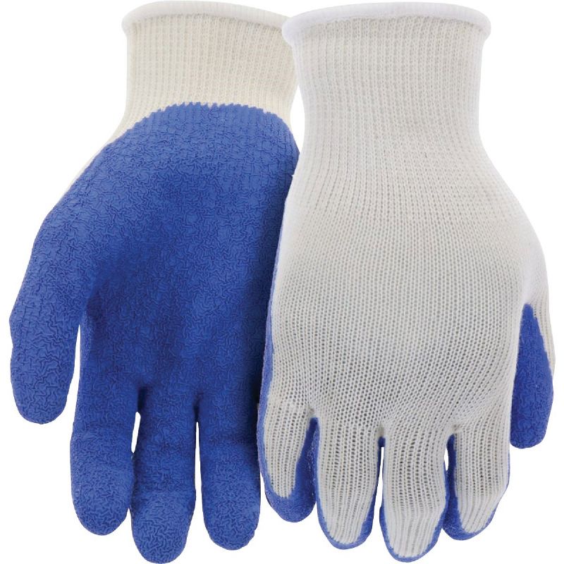 Do it Best  Men's Large Grip Latex Coated Glove, Blue DB32201-L, 1 of 2
