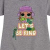 - LOL Surprise! - Let's Be Kind to Plants Graphic Short Sleeve Fleece Dress - 2 of 4