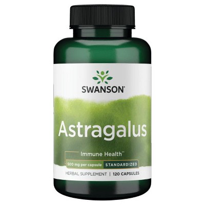 Swanson Astragalus - Standardized 500 mg 120 Capsules.