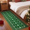 Christmas Tree Area Rug, Washable Low Pile Non-Shedding Carpet for High Traffic Living Room, Dining Room and Bedroom - 2 of 4