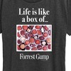 Women's - Forrest Gump - Life Is Like A Box Of Chocolates Short Sleeve Graphic T-Shirt - 2 of 4