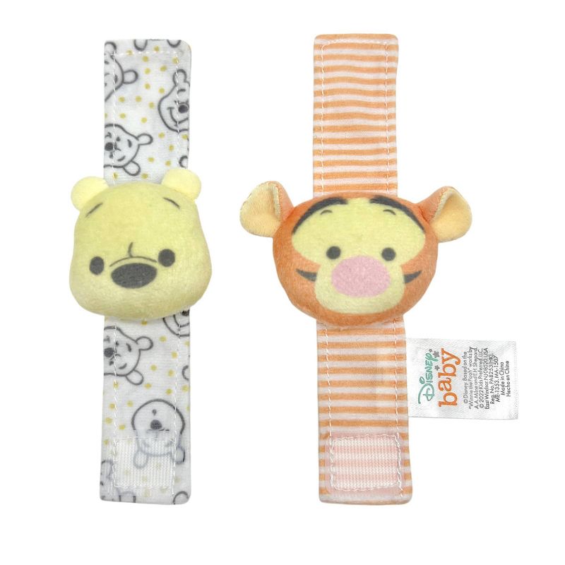 Disney Baby Winnie the Pooh and Tigger Wrist Rattle - 2pk, 2 of 7
