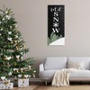 Stupell Industries Let It Snow Winter Scene, 20" x 48" - 2 of 4