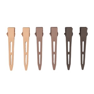 Unique Bargains Women's Classic Fashion Hair Clips 2.24"x0.39"x0.39" 6Pcs - 1 of 3
