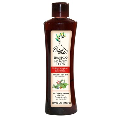 Arbol Verde Anti-hair Loss Shampoo With Hispanic Herbs - 16.9 Fl Oz : Target