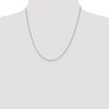 Black Bow Jewelry 1.5mm Sterling Silver, Solid Beaded Chain Necklace - 2 of 4