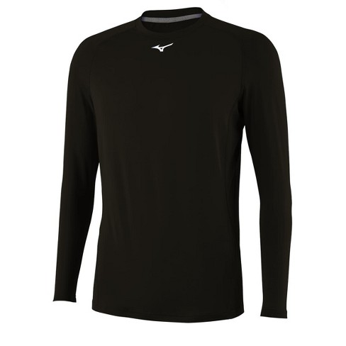 Mizuno Youth Long Sleeveression Top Youth - Boys Size Small In Color Black  (9090)