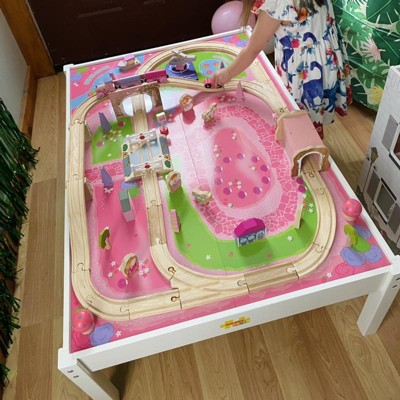 Pink train top table