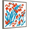 Amanti Art Red Snowdrops by Jenny Frean Canvas Wall Art Print Framed 22 x 22-in. - 2 of 4
