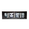 Silver Buffalo Disney Nightmare Before Christmas Inkblots 2-Ounce Mini Shot Glasses | Set Of 4 - 3 of 4