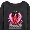 Women's - LOL Surprise! - Spicy Babe Lightweight French Terry Wide Neck Long Sleeve Shirt - 2 of 4