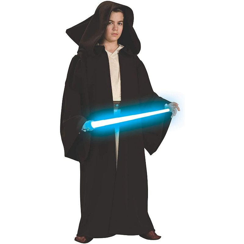 Rubie's Star Wars Super Deluxe Jedi Robe Child Costume, 1 of 2
