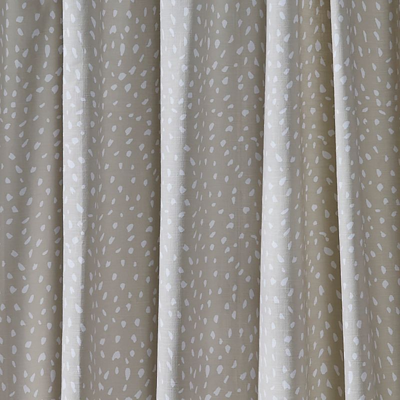 Split P Fawn Printed Tan Shower Curtain 72" x 72", 3 of 6