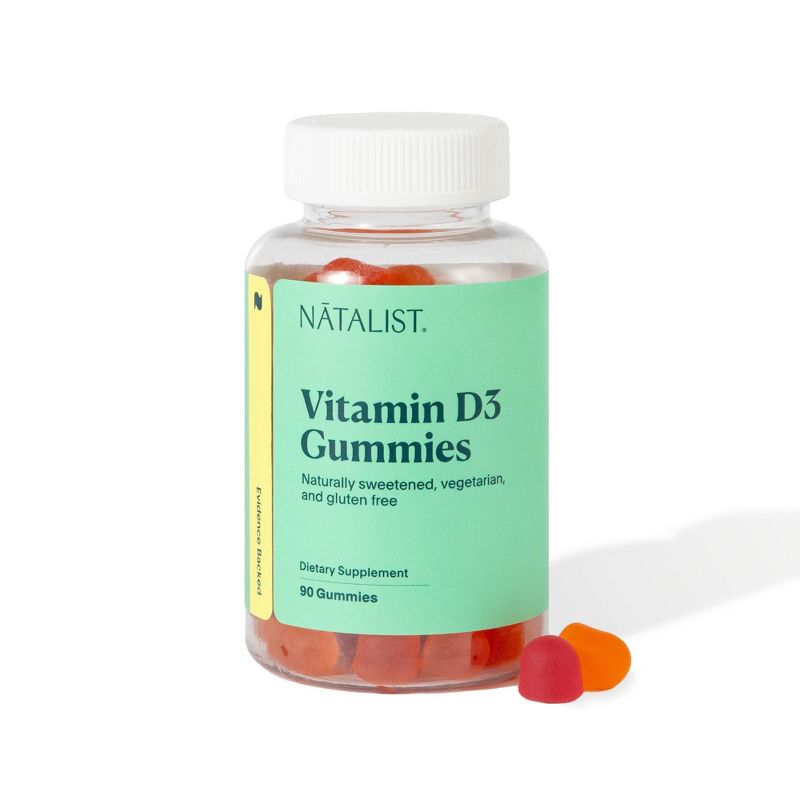 Natalist Vitamin D3 Gummies - 90ct, 1 of 5