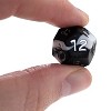 Gate Keeper Games Poofy Panda Anti-Stress Dice 7pc RPG Set - Black & White Swirl - 3 of 4