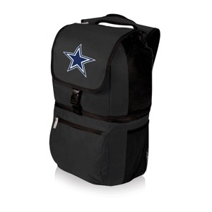 NFL Zuma Cooler Backpack by Picnic Time Black - 12.66qt - 1 of 4