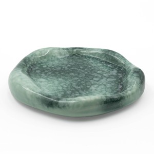 Irregular Ceramic Tray Green - Bullseye's Playground™ - 1 of 3