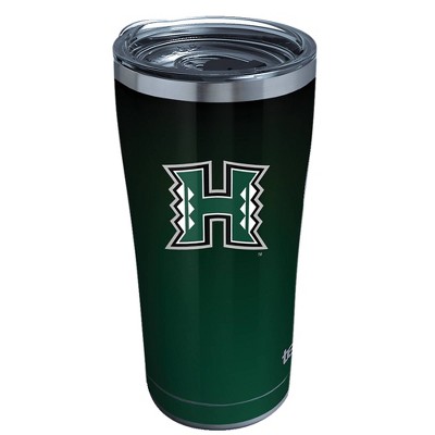 NCAA Hawaii Rainbow Warriors 20oz Ombre Stainless Steel Tumbler with Lid