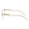 Burberry ELM BE 2334 3024 Unisex Rectangle Eyeglasses Transparent 55mm - 3 of 3