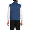 Lands' End School Uniform Unisex Sweater Fleece Zip Front Vest - 2 of 4