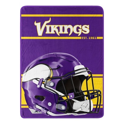 NFL Minnesota Vikings Micro Fleece Throw Blanket