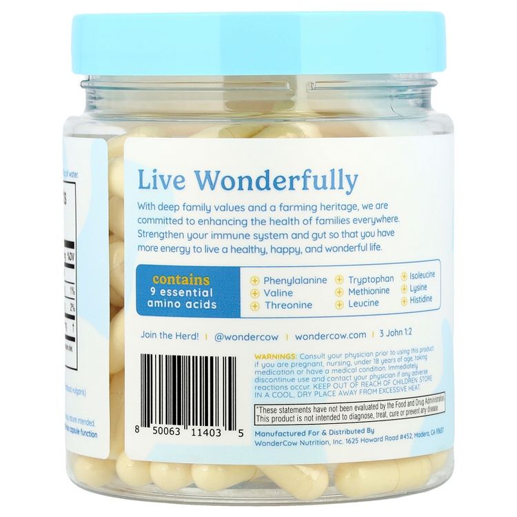 Wondercow Colostrum , 120 Capsules, 3 of 4