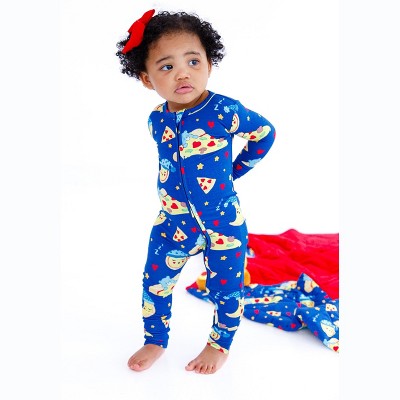 Birdie Bean Care Bears™ Bedtime Pizza Convertible Romper