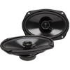 PowerBass Two Pairs of S-6902T 6X9" OEM Shallow Mount Replacement Coaxial Speakers - 2 of 4