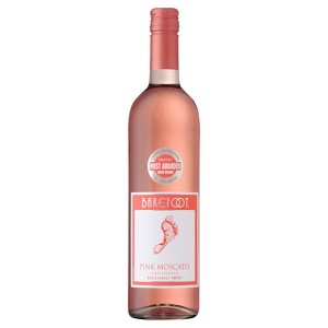 Barefoot Cellars Pink Moscato Wine - 750ml Bottle - 1 of 4